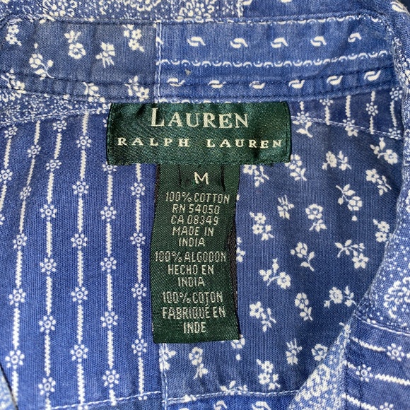 Madras Lauren Ralph Lauren 2 Piece outfit, top and capri in great condit… - Picture 3 of 9